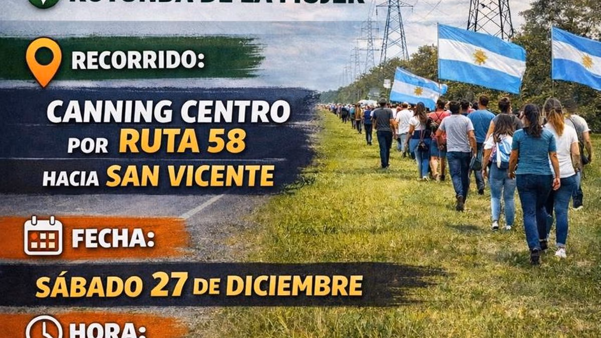 La protesta de los vecinos de countries de Canning y San Vicente se realizará este sábado. 